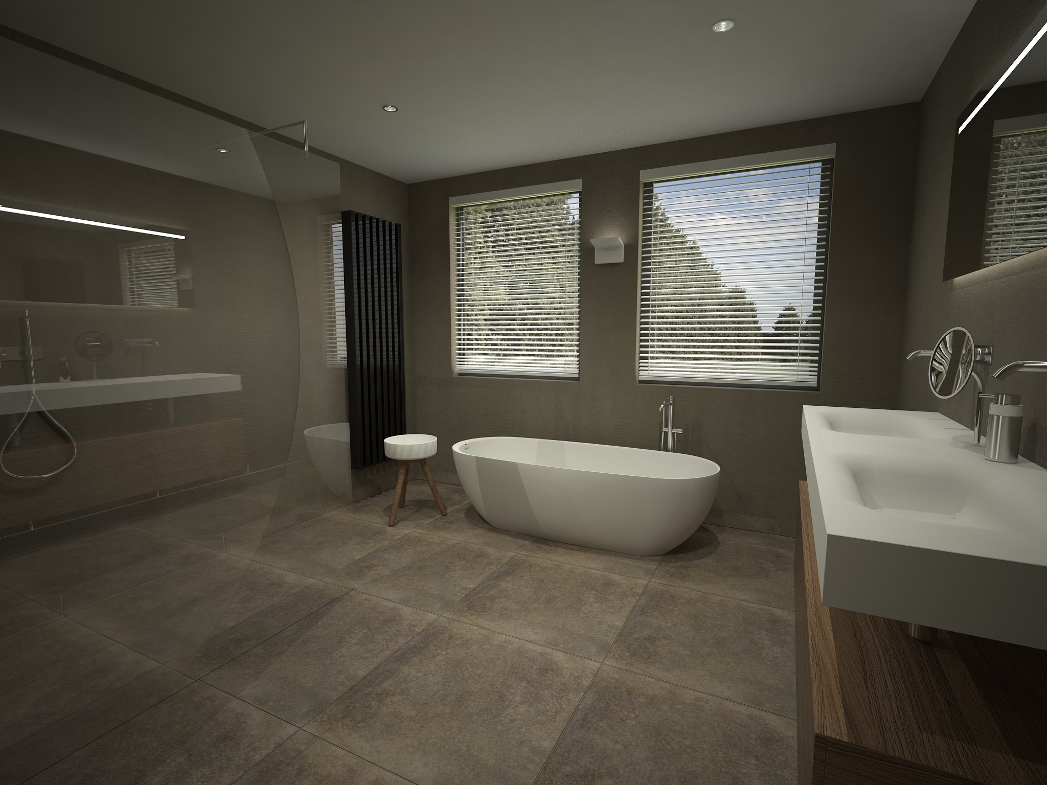 Badkamer Finishing Company Badkamer Muurverf Sigma ~ Badkamer Finishing Company